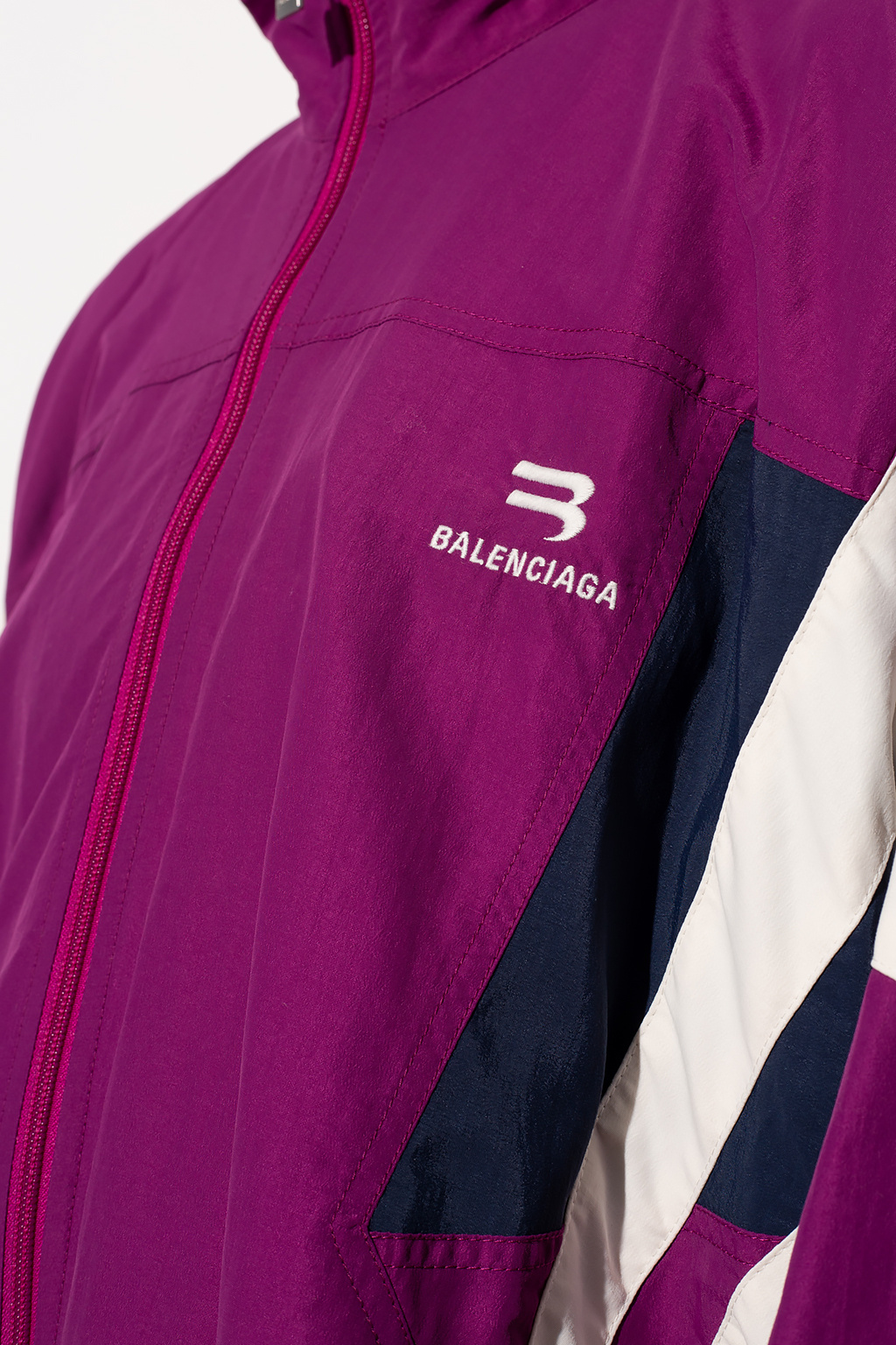 Balenciaga windbreaker 2025 womens purple